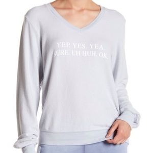 WILDFOX longsleeve pull over - Worn once!!!